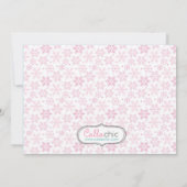 Invitation de pingouins - Anniversaire des filles  (Dos)