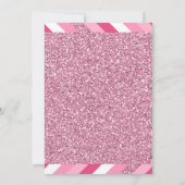 Invitation de Pinky Party à écrire à la main pour (Dos)