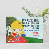 Invitation de pique-nique (Debout devant)