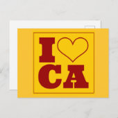 Invitation de pique-nique à Los Angeles (CA) (Devant / Derrière)