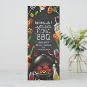 invitation de pique-nique bbq (Debout devant)