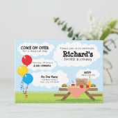 Invitation de pique-nique - Belle journée (Debout devant)