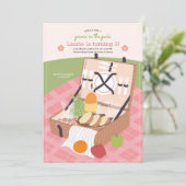 Invitation de pique-nique dans le parc (Debout devant)