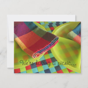 Invitation de pique-nique d'été - Fêtons !