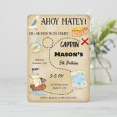 Invitation de pirate (Debout devant)