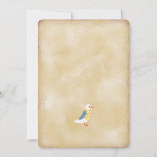 Invitation de pirate (Dos)