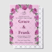 Invitation de pivoine. Invitation (Décalage (Invitation))