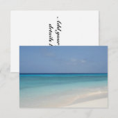 Invitation de plage (Devant / Derrière)