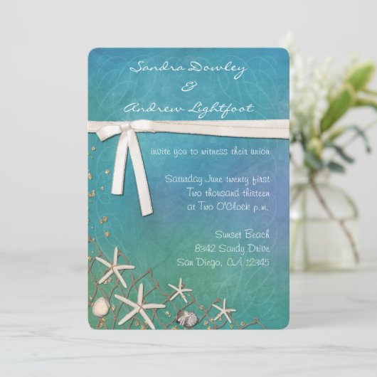 Invitation de plage (Debout devant)