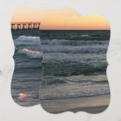 Invitation de plage de Floride (Devant / Derrière)