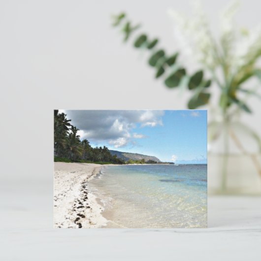 Invitation de plage hawaïenne (Debout devant)