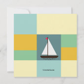 Invitation de plaisir d'été (Dos)