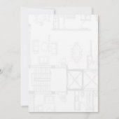 Invitation de plan d'étage (Devant)