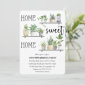 Invitation de plante de chauffage de maison douce (Debout devant)