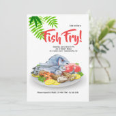 Invitation de Plateaux de fruits de mer (Debout devant)