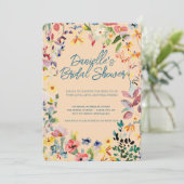 Invitation de pluie nuptiale de pétale douce (Debout devant)