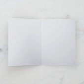 Invitation de poche Mariage Misty Blues (Intérieur)