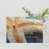 Invitation de poisson d'eau et de verre de mer (Debout devant)