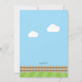 Invitation de pommier (Dos)