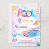 Invitation de pool (Devant)