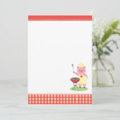 Invitation de porc de BBQ (Debout devant)