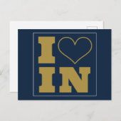 Invitation de porte-à-porte à South Bend (IN) (Devant / Derrière)