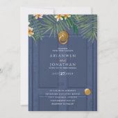 Invitation de porte de mariage (Devant)