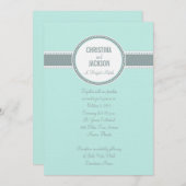 Invitation de Portland :Sarcelle (Devant / Derrière)