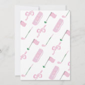 Invitation de premier anniversaire par personne (Dos)