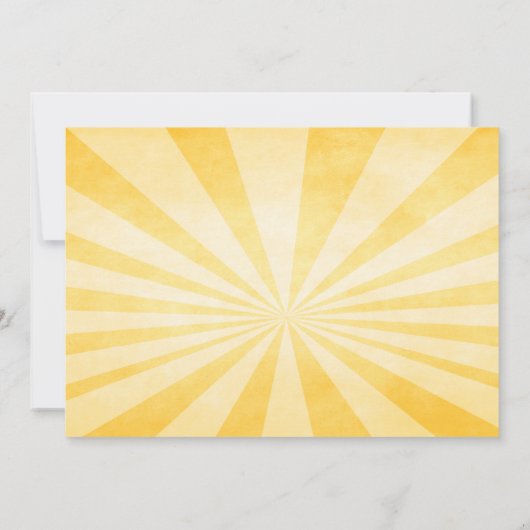 Invitation de première année dans la forêt de Wood (Dos)