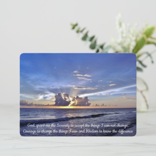 Invitation de prière de séchage (Debout devant)