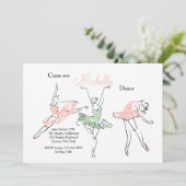 Invitation de Prima Ballerina (Debout devant)