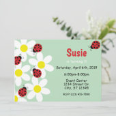 Invitation de printemps de Ladybug (Debout devant)