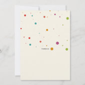 Invitation de Prom Lanterns Papier (Dos)