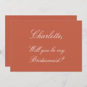 Invitation de proposition de servante d'informatio (Devant / Derrière)