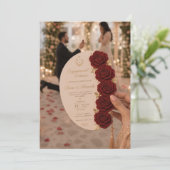 Invitation de proposition romantique (Debout devant)