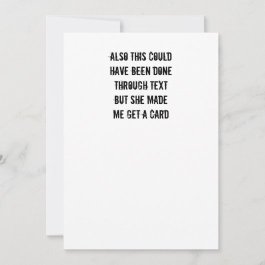 Invitation de propositions Groomsmen (Dos)