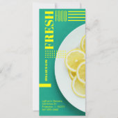 invitation de prospectus de supermarché (Devant)