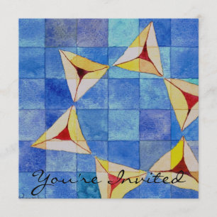 Invitation de Purim Party