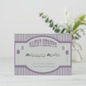 Invitation de Purple Candy Shoppe (Debout devant)