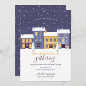 Invitation de quartier d'hiver (Devant / Derrière)