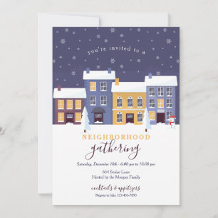 Invitation de quartier d'hiver