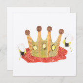 Invitation de Queen Bee (Devant / Derrière)