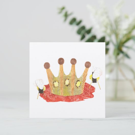 Invitation de Queen Bee (Debout devant)