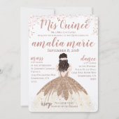 INVITATION DE QUINCEANERA (Devant)
