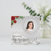 Invitation de Quinceañera (Debout devant)