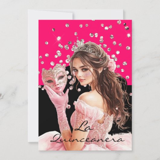 Invitation de Quinceanera (Devant)