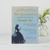 Invitation de Quinceañera (Debout devant)