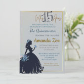 Invitation de Quinceañera (Debout devant)