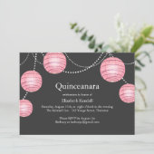 Invitation de Quinceanera à la Lanterne du Parti G (Debout devant)